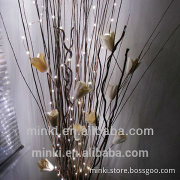 Minki 1-10 M Silver or Copper Battery Support Christmas LED String Light